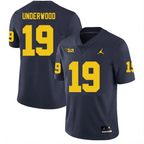 Men's #19 Bryce Underwood Michigan Wolverines College Football Jersey