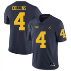 Men's #4 Nico Collins Michigan Wolverines College Football Jersey