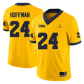 Men's #24 Jalen Hoffman Michigan Wolverines College Football Jersey