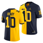 Men's #10 Tom Brady Michigan Wolverines College Football Jersey