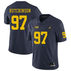 Men's #97 Aidan Hutchinson Michigan Wolverines College Football Jersey