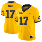 Men's #17 Marlin Klein Michigan Wolverines College Football Jersey