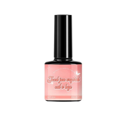 IceGleam Crystal Cat Eye Gel – Shimmer-Changing Nail Polish Series
