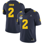 Men's #2 Blake Corum Michigan Wolverines College Football Jersey