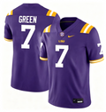 Men's #7 Trey'Dez Green LSU Tigers College Football Jersey