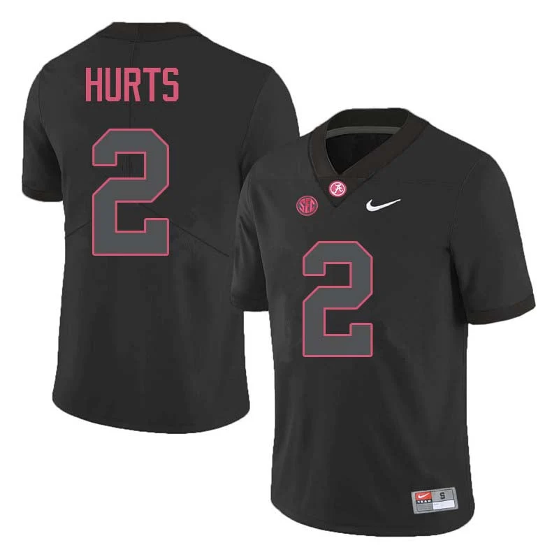 Men's #2 Jalen Hurts Alabama Crimson Tide College Football Jersey