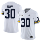 Men's #30 Will Rolapp Michigan Wolverines College Football Jersey