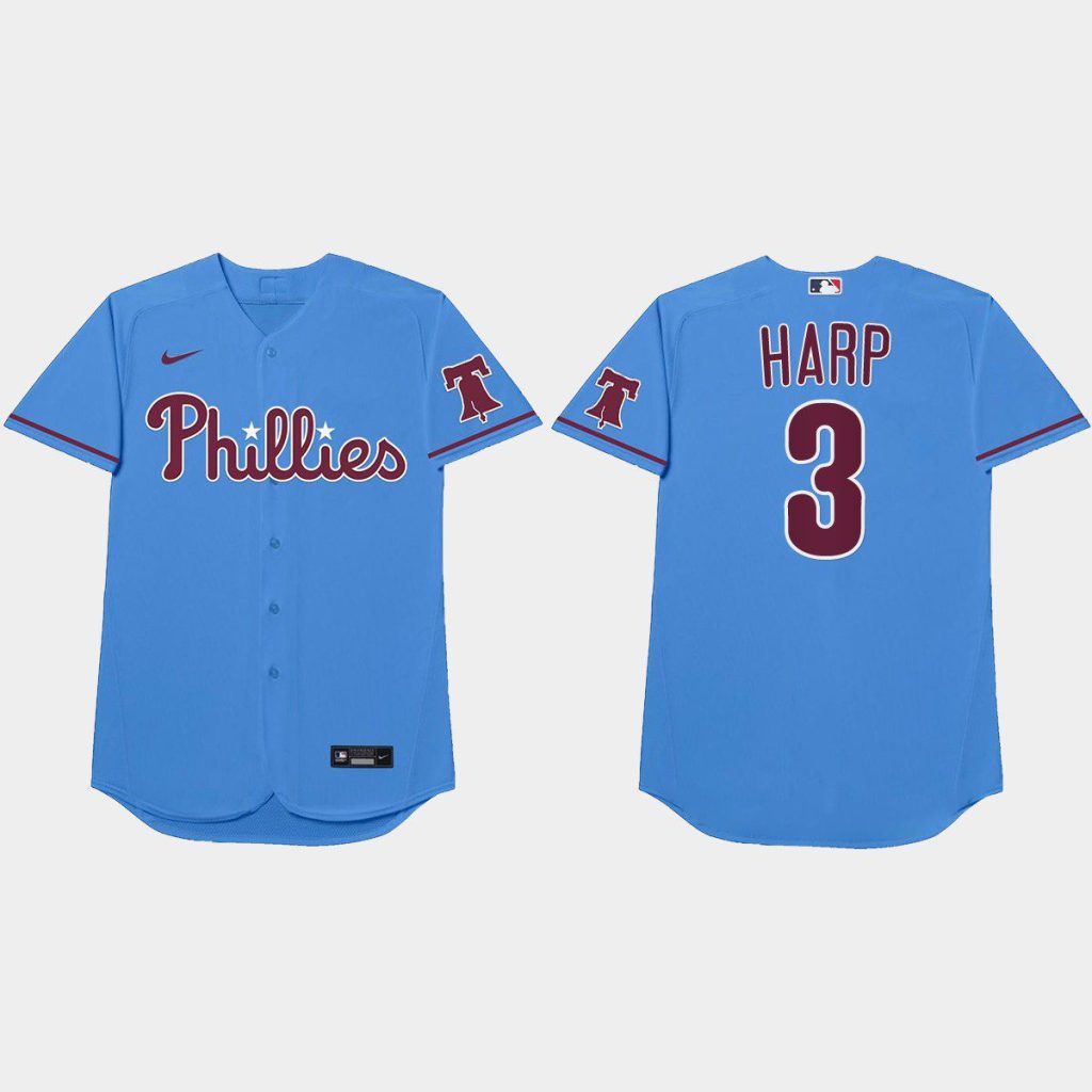 Men's Philadelphia Phillies #3 Bryce Harper Baseball Jersey