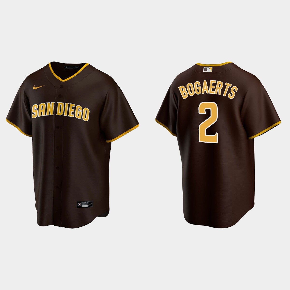 Men's San Diego Padres #2 Xander Bogaerts Baseball Jersey