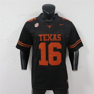 Men’s Texas Longhorns #16 Arch Manning College Football Jersey