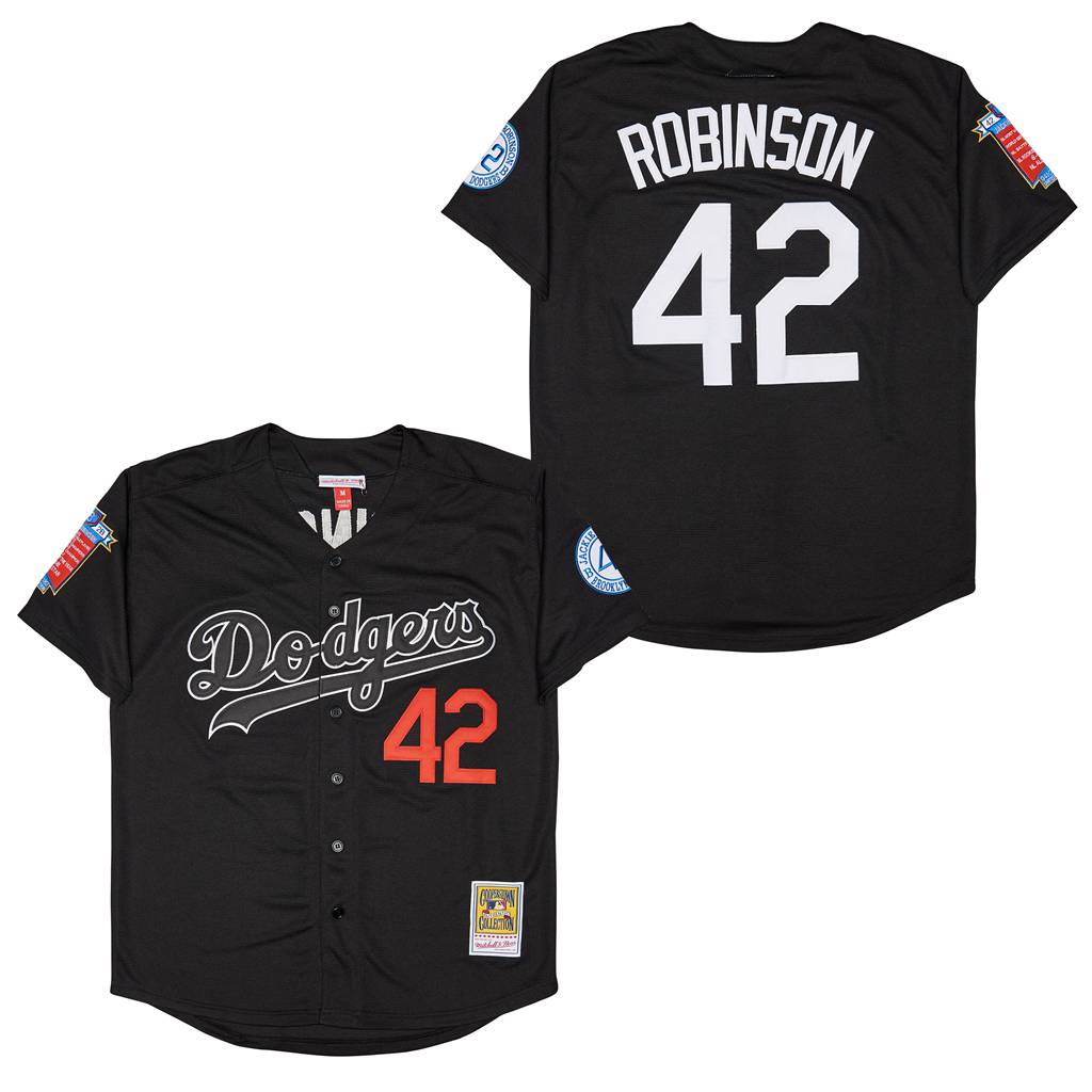 Men's Los Angeles Dodgers #42 Jackson Robinson Baseball Jersey