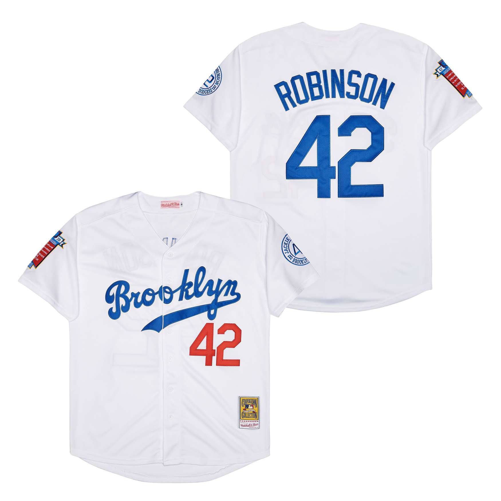 Men's Los Angeles Dodgers #42 Jackson Robinson Baseball Jersey