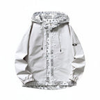 Men's Hooded Loose Fit Layered Fashion Jacket