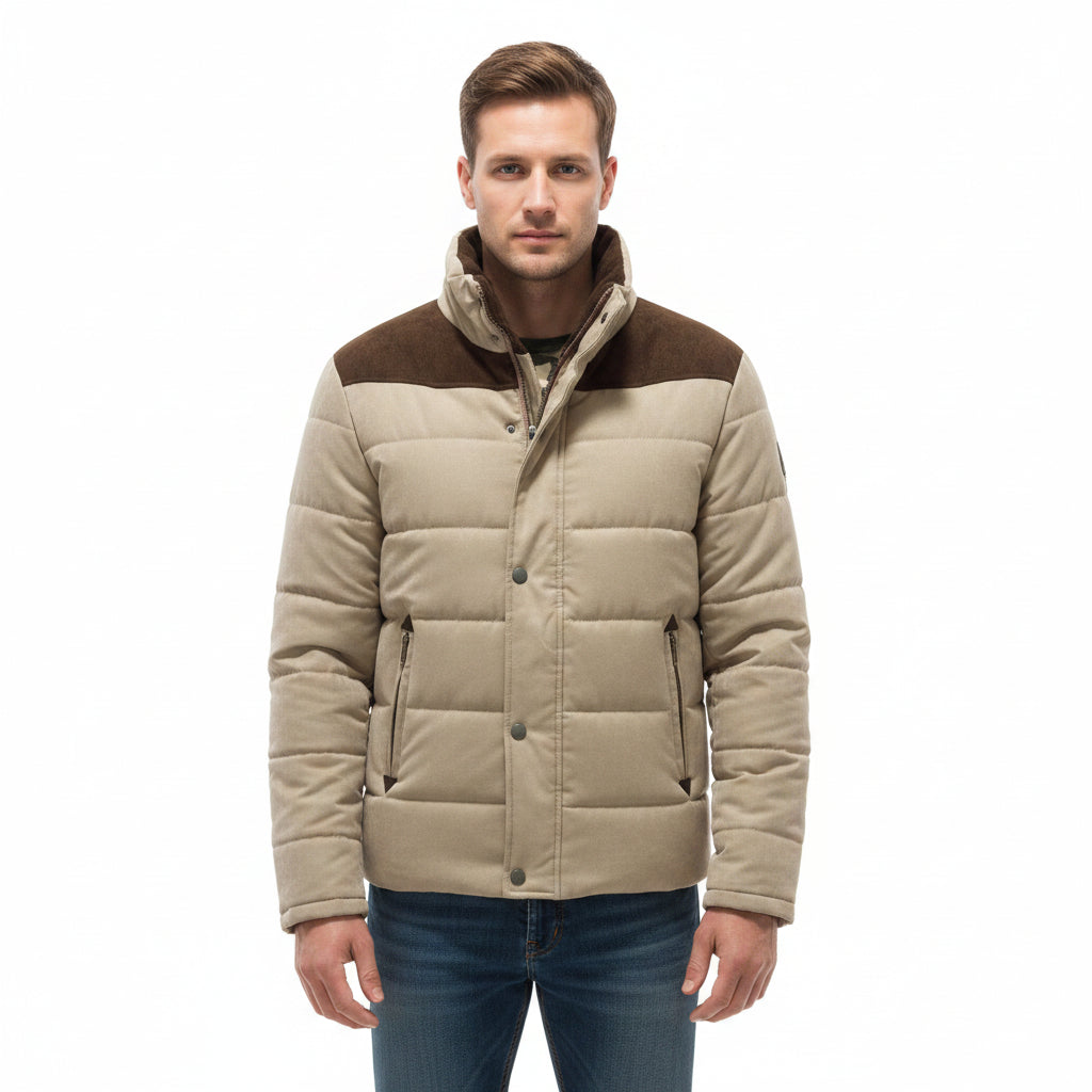 Men's Warm Casual Parka Windproof Outdoor Jacket