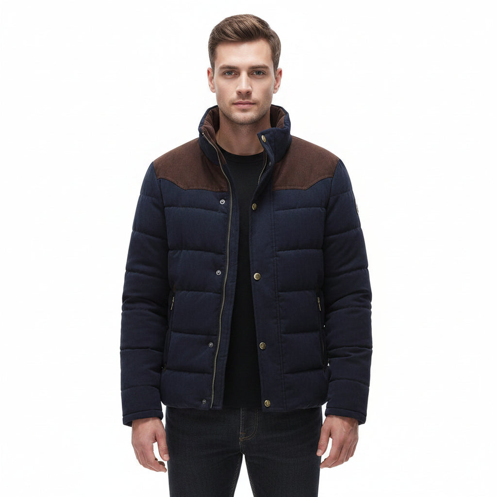 Men's Warm Casual Parka Windproof Outdoor Jacket