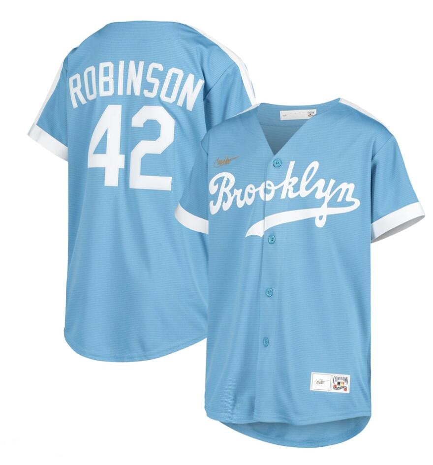 Men's Los Angeles Dodgers #42 Jackie Robinson Baseball Jersey