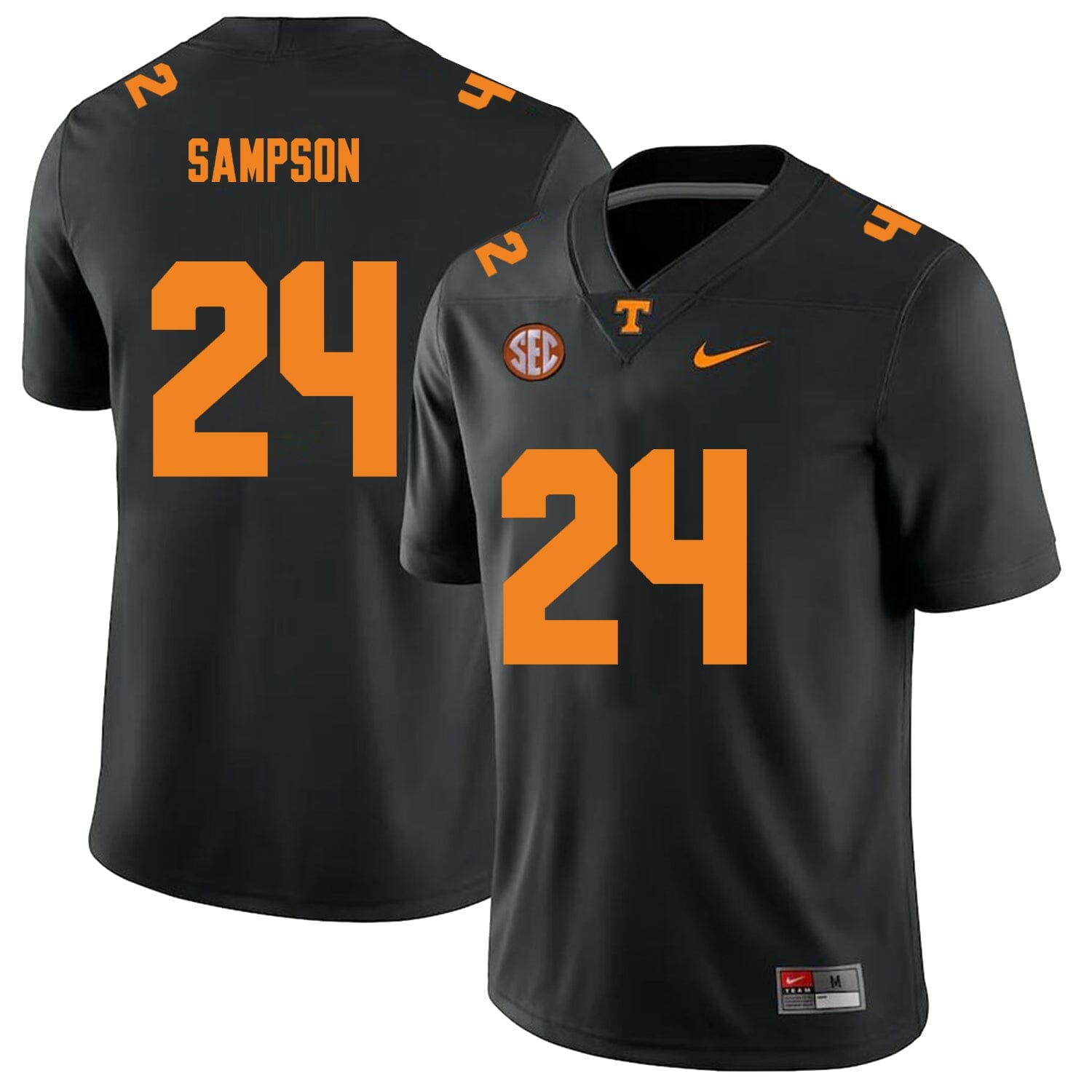 Men's #24 Dylan Sampson Tennessee Volunteers Football Jersey