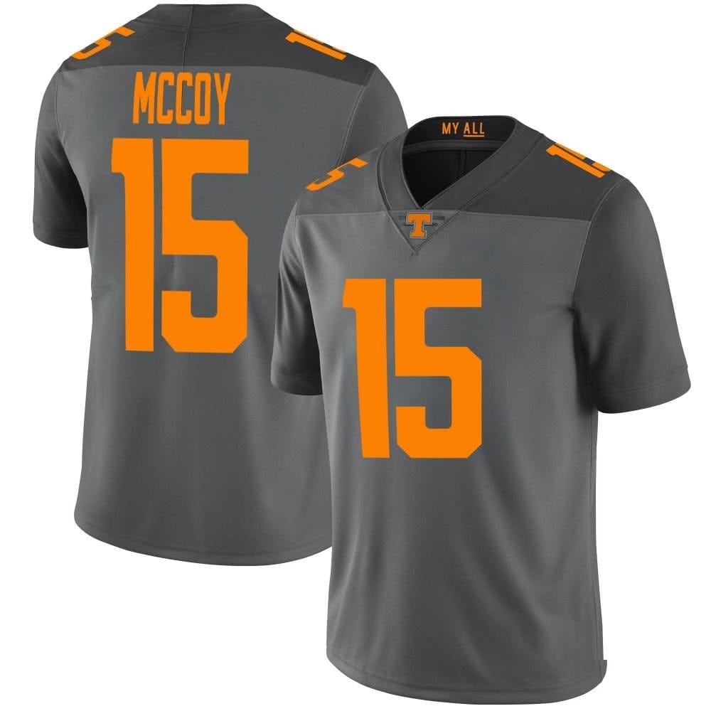 Men's #15 Bru McCoy Tennessee Volunteers Football Jersey