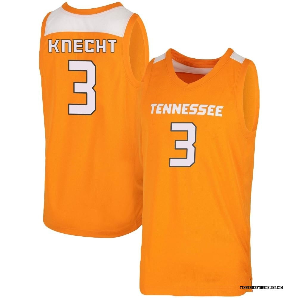 Men's #3 Dalton Knecht Tennessee Volunteers College Basketball Jersey