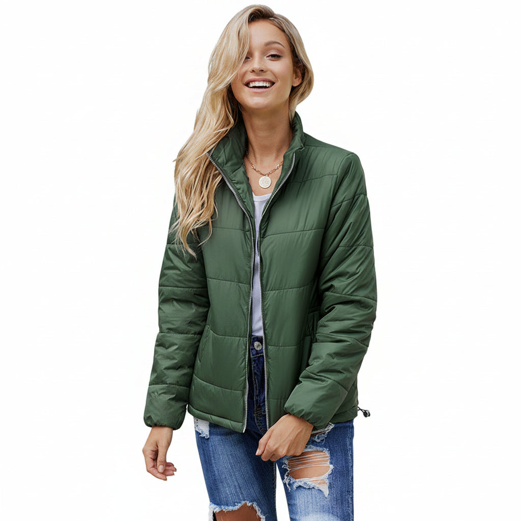 Women's Warm Casual Cotton Jacket for Autumn and Winter