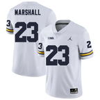 Men's #23 Jordan Marshall Michigan Wolverines College Football Jersey