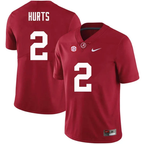 Men's #2 Jalen Hurts Alabama Crimson Tide College Football Jersey