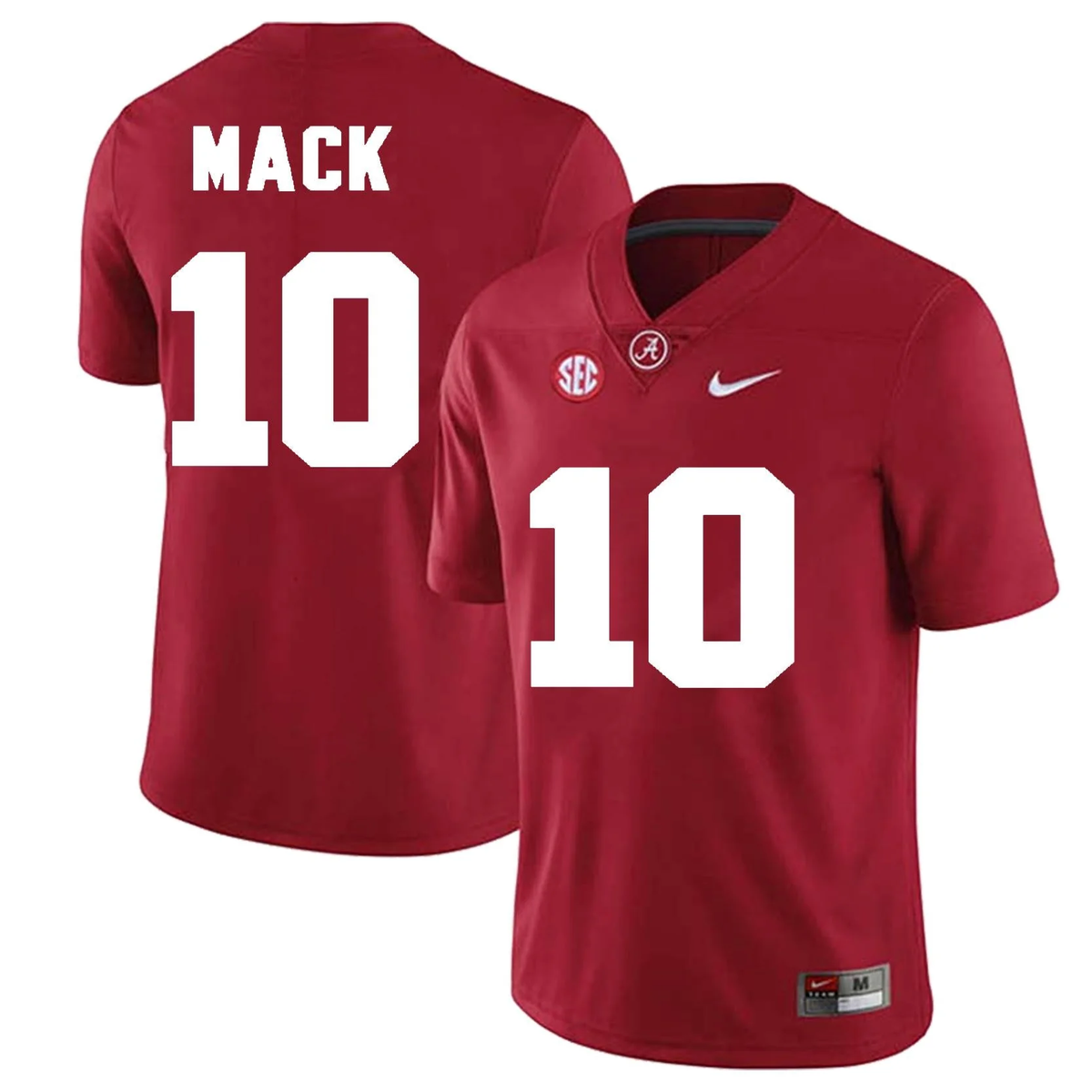 Men's #10 Austin Mack Alabama Crimson Tide College Football Jersey