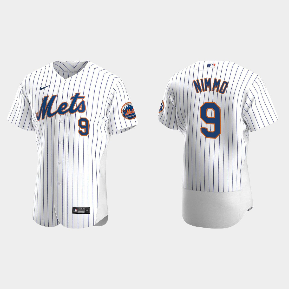 Mens New York Mets #9 Brandon Nimmo Baseball Jersey