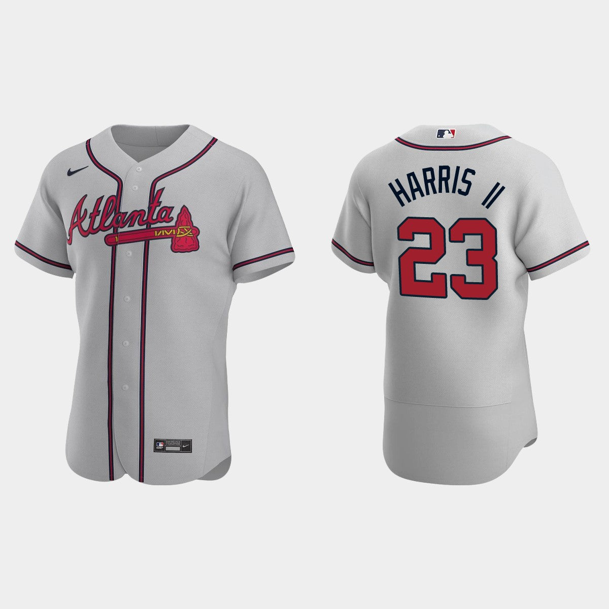 Men's Atlanta Braves #23 Michael Harris II Baseball Jersey