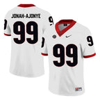 Men's #99  Joseph Jonah-Ajonye Georgia Bulldogs College  Football Jersey