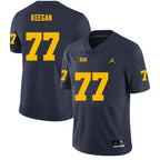 Men's #77 Trevor Keegan Michigan Wolverines College Football Jersey