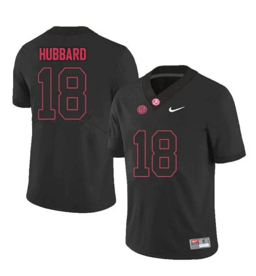 Men's #18 Bray Hubbard Alabama Crimson Tide College Football Jersey