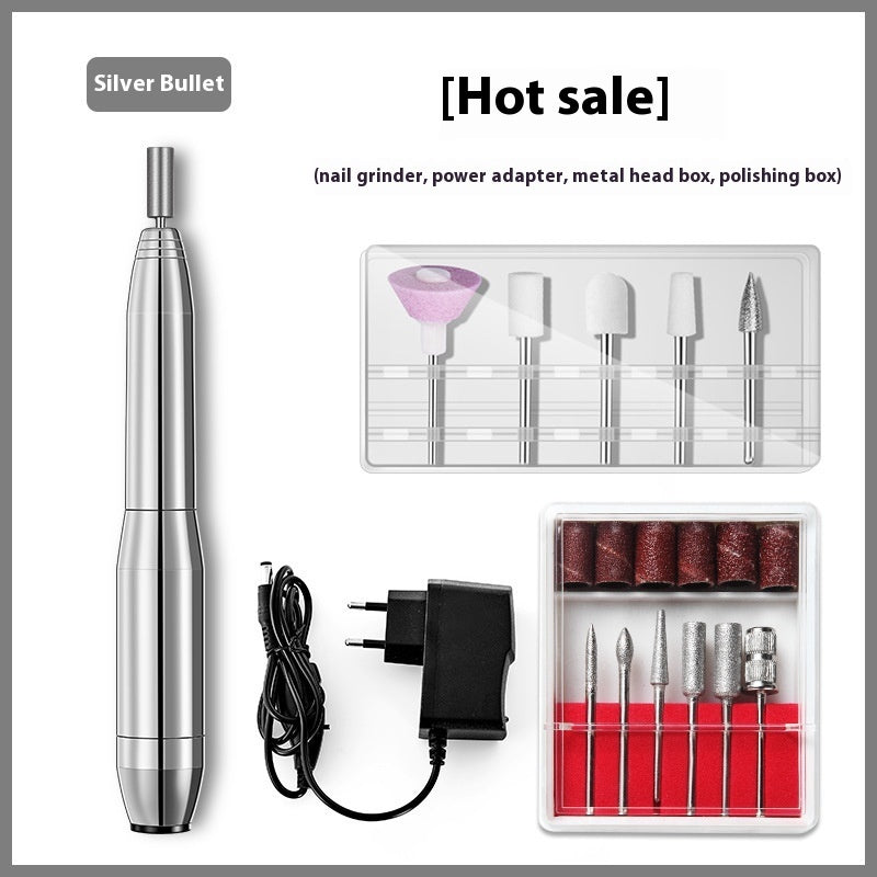 Aluminum Alloy Electric Nail Polish Nail Piercing Device