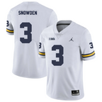 Men's #3 Smith Snowden Michigan Wolverines College Football Jersey