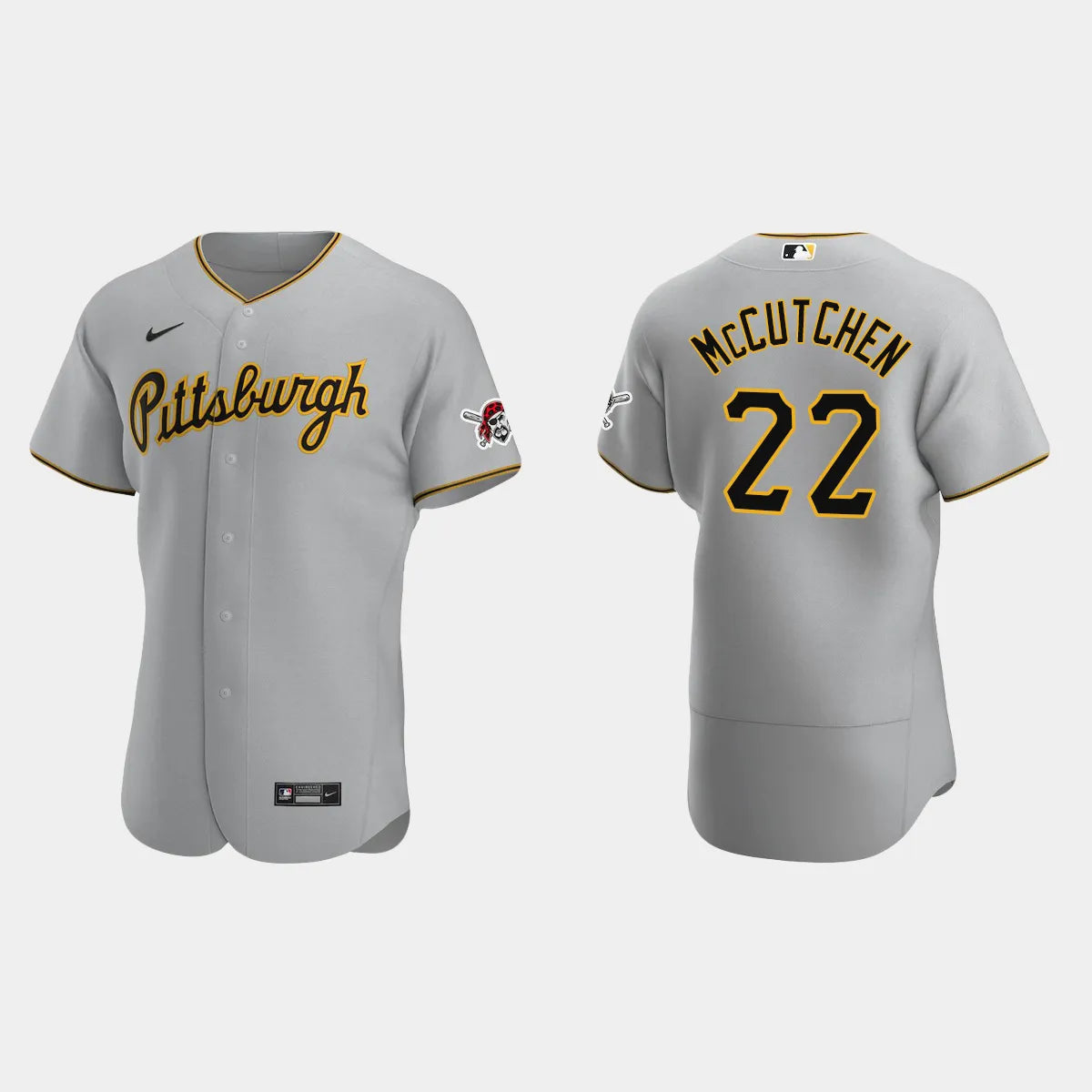 Men's Pittsburgh Pirates #22 Andrew McCutchen Baseball Jersey