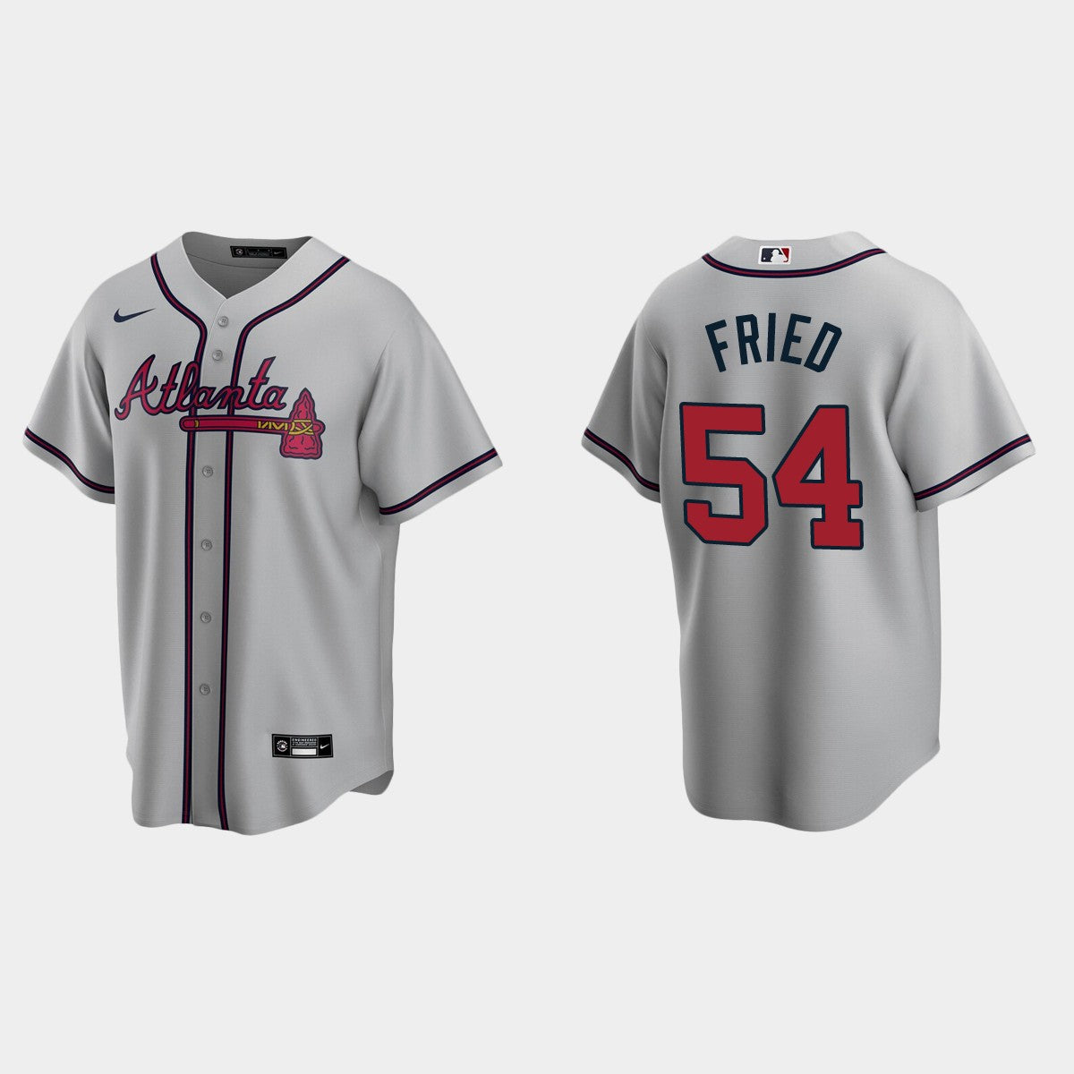 Men's Atlanta Braves #54 Max Fried Baseball Jersey
