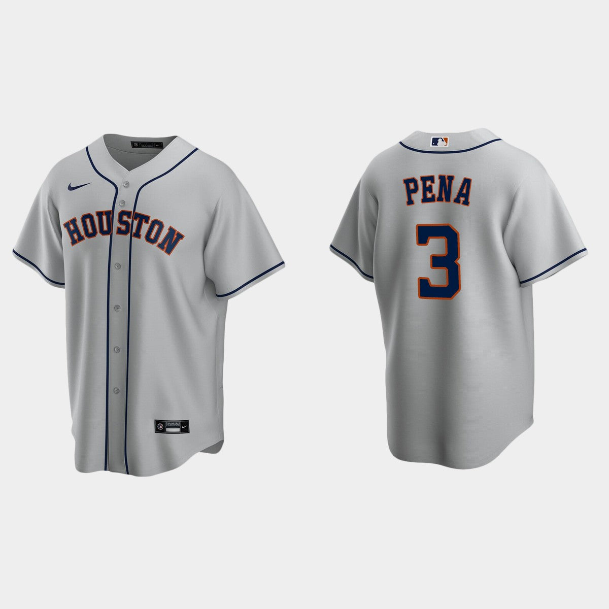 Men's Houston Astros #3 Jeremy Pena Baseball Jersey