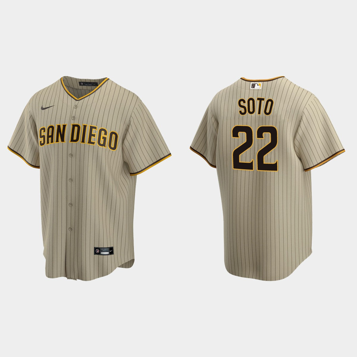 Men's San Diego Padres #22 Juan Soto Baseball Jersey