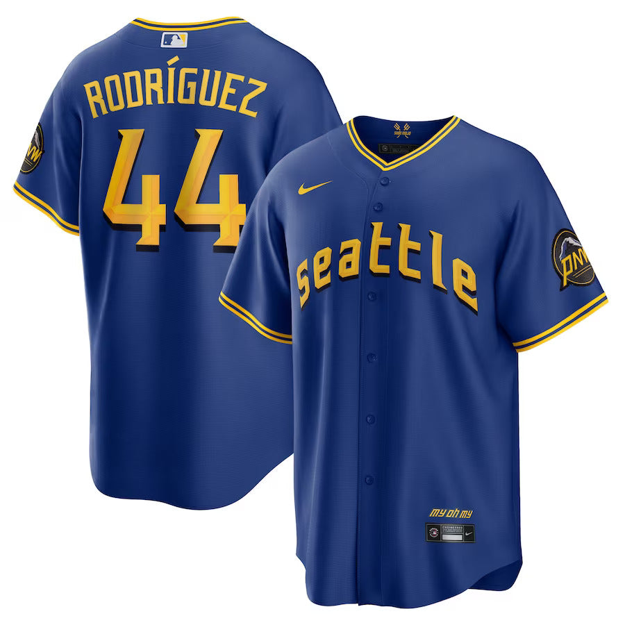 Men's Seattle Mariners #44 Julio Rodriguez Baseball Jersey