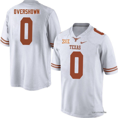 Texas Longhorns #0 DeMarvion Overshown College Football Jersey