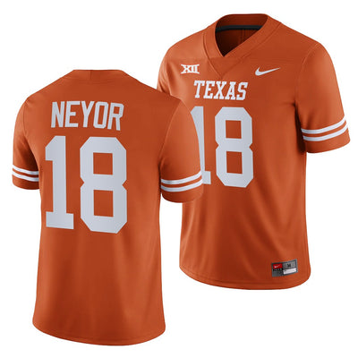 Texas Longhorns #18 Isaiah Neyor College Football Jersey