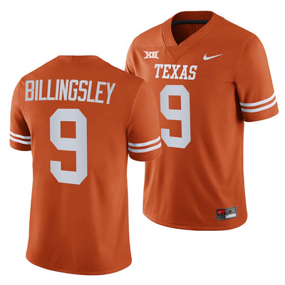 Texas Longhorn #9 Jahleel Billingsley College Football Jersey