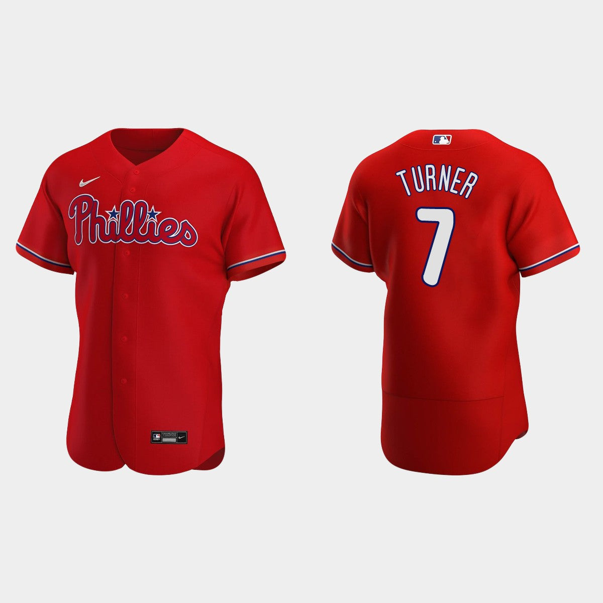 Men's Philadelphia Phillies #7 Trea Turner Baseball Jersey