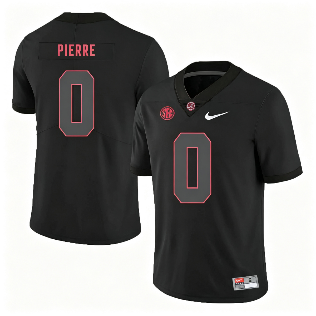 Men's #0 Yhonzae Pierre Alabama Crimson Tide College Football Jersey