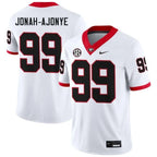 Men's #99  Joseph Jonah-Ajonye Georgia Bulldogs College  Football Jersey