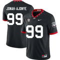 Men's #99  Joseph Jonah-Ajonye Georgia Bulldogs College  Football Jersey