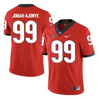 Men's #99  Joseph Jonah-Ajonye Georgia Bulldogs College  Football Jersey