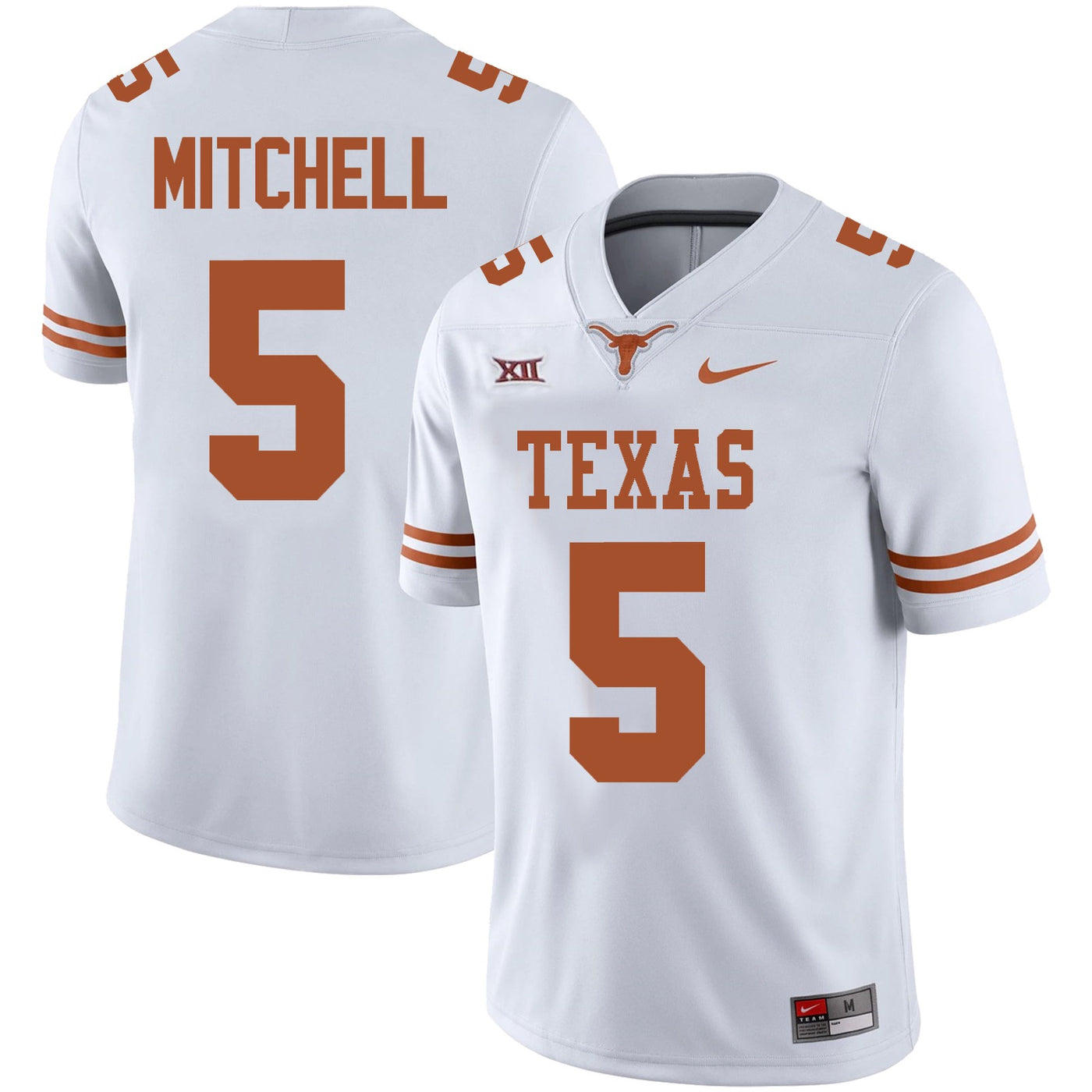 Texas Longhorns #5 Adonai Mitchell College Football Jersey
