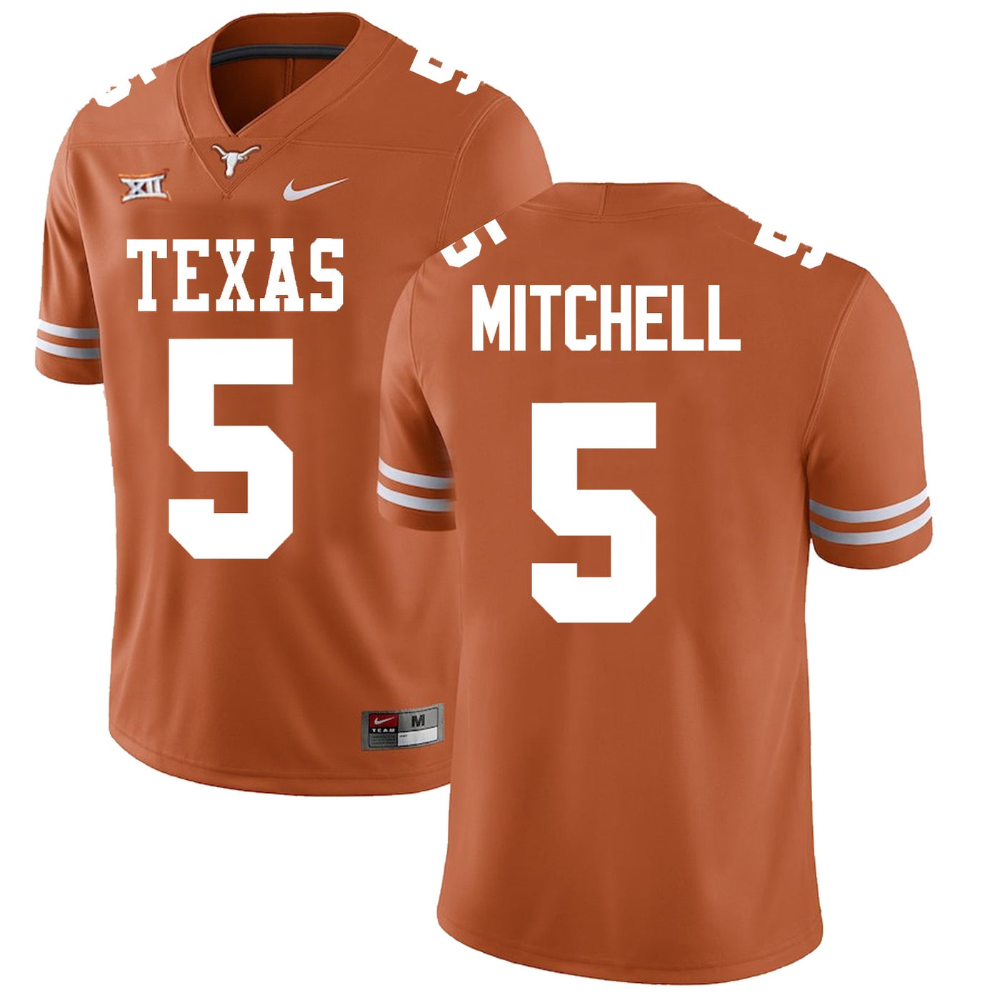 Texas Longhorns #5 Adonai Mitchell College Football Jersey