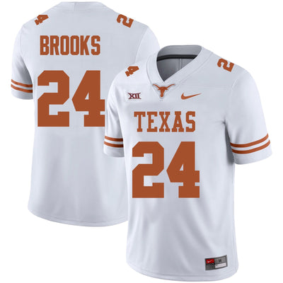 Texas Longhorns #24 Jonathon Brooks College Football Jersey